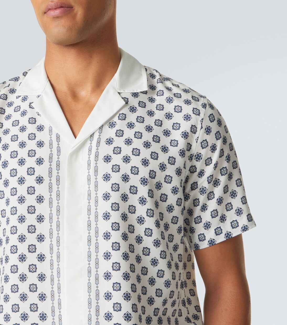 Maitan printed bowling shirt | Orlebar Brown