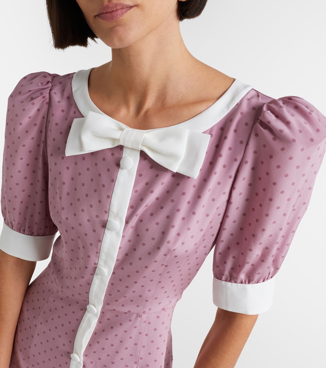 Minikleid aus Seide  | Alessandra Rich