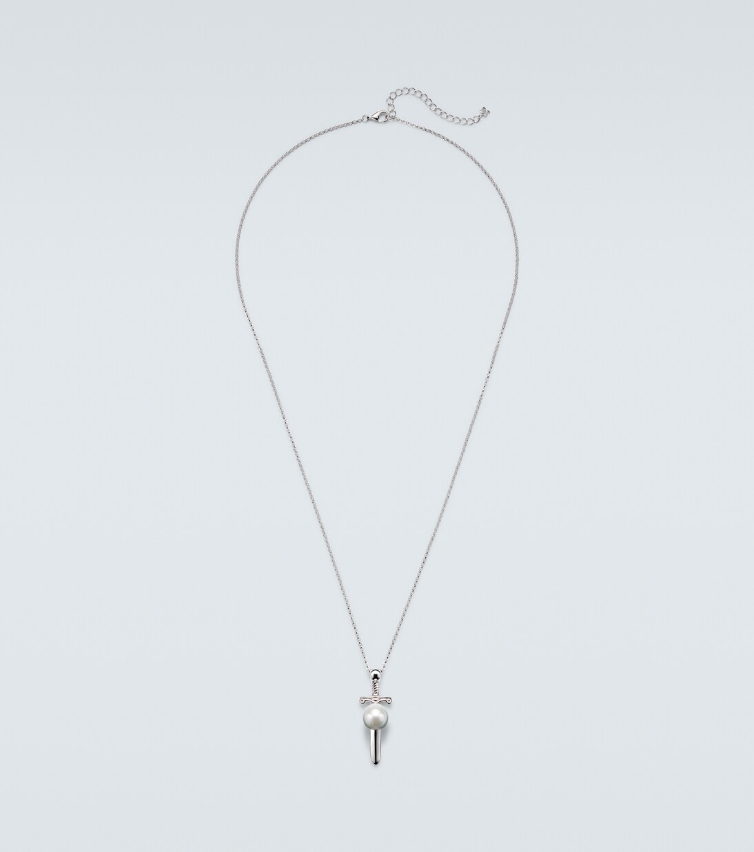 Collana in argento sterling con perla | Mateo
