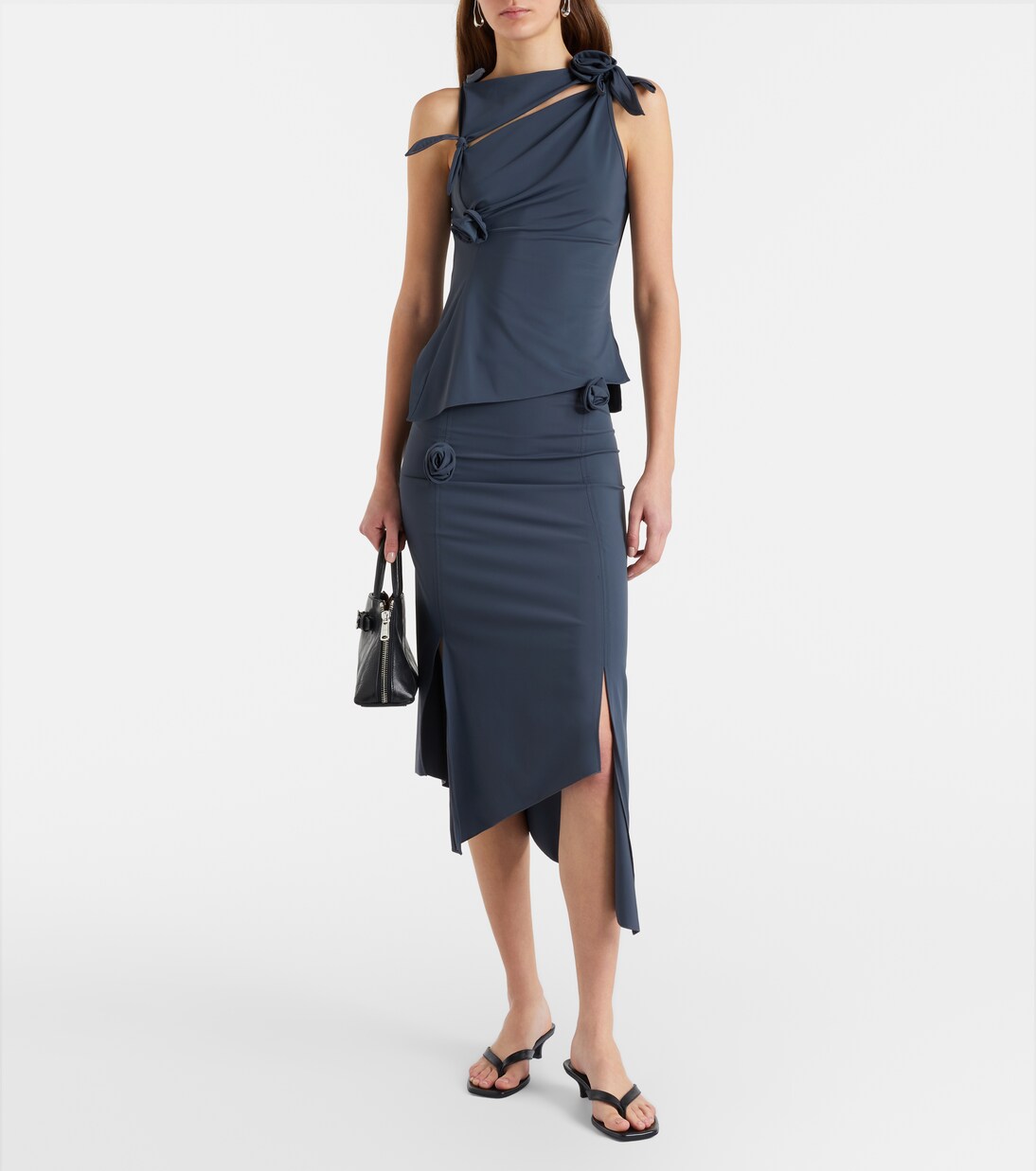 Jupe midi en jersey | Coperni