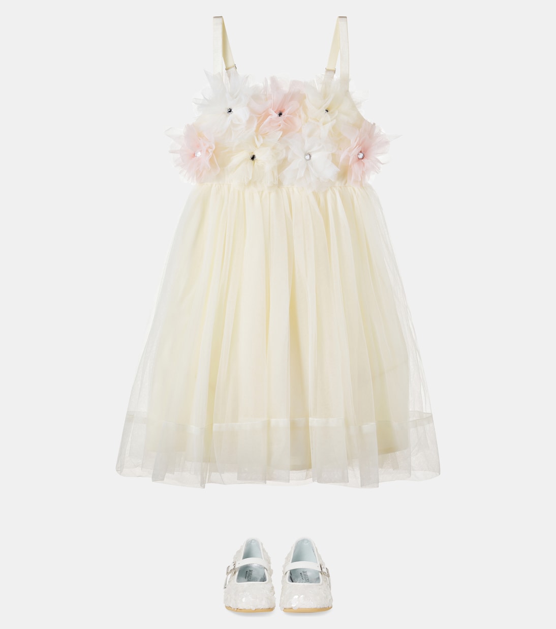 Robe Tide Blossom en tulle à ornements | Tutu Du Monde