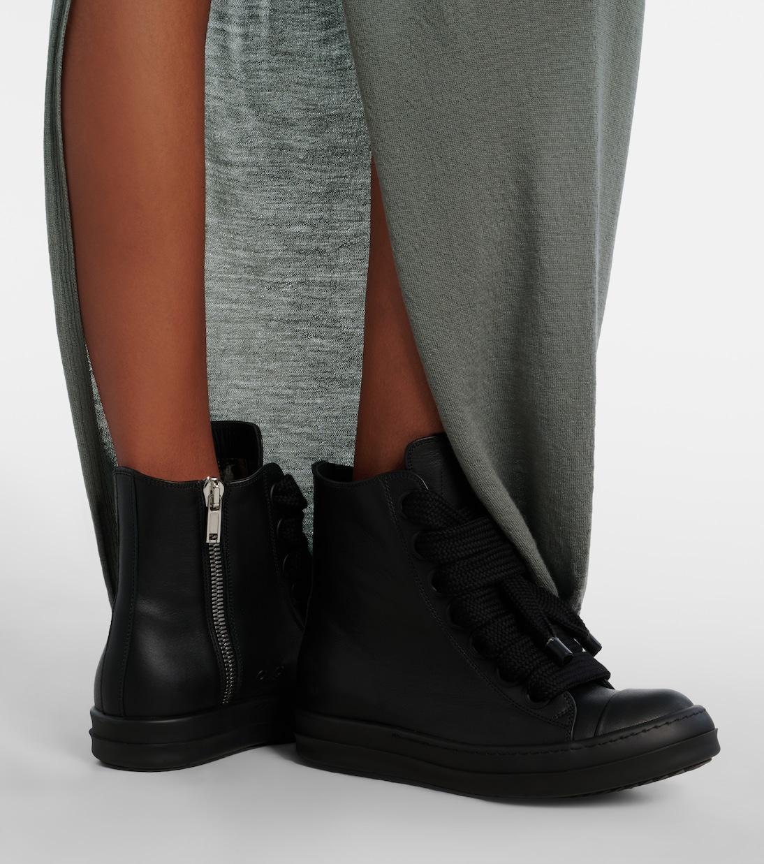 Baskets Jumbolace en cuir | Rick Owens