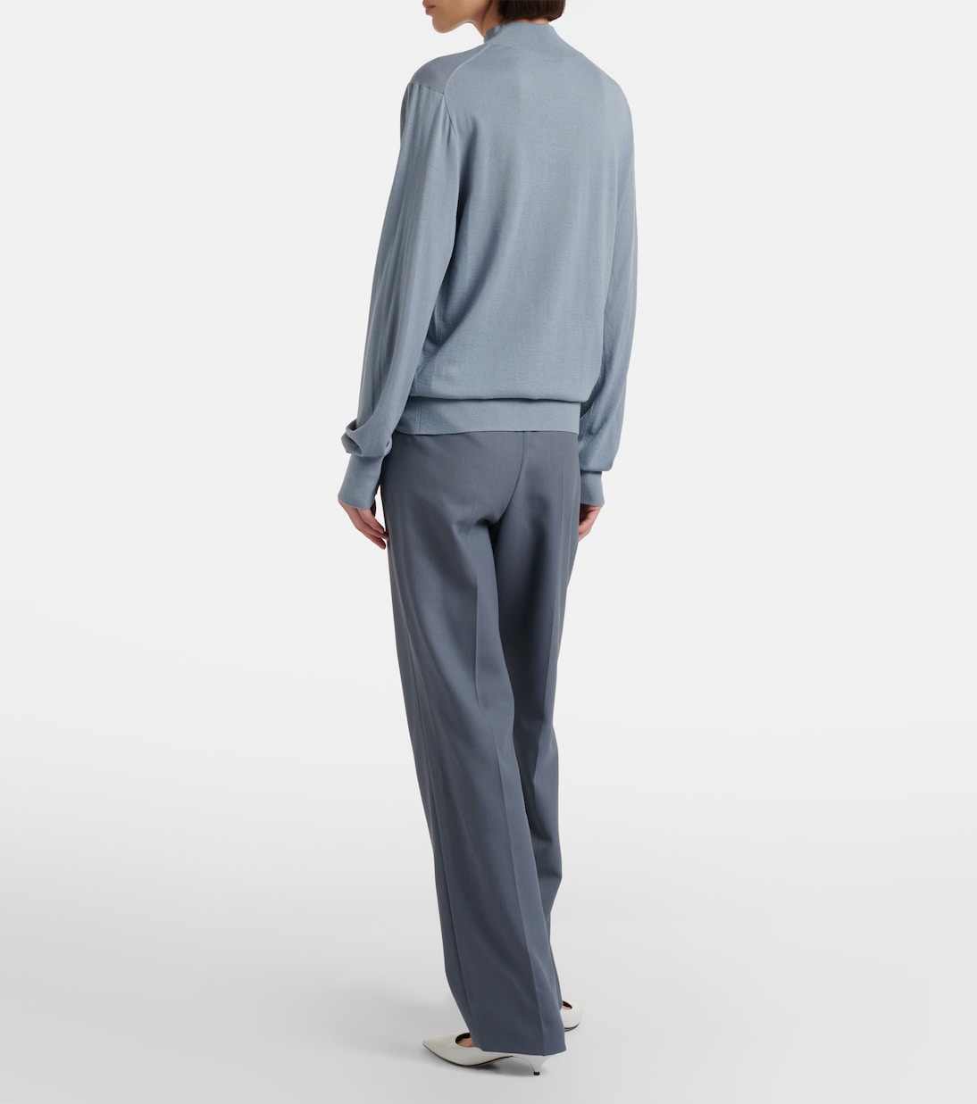 Ragnar virgin wool wide-leg pants | The Row