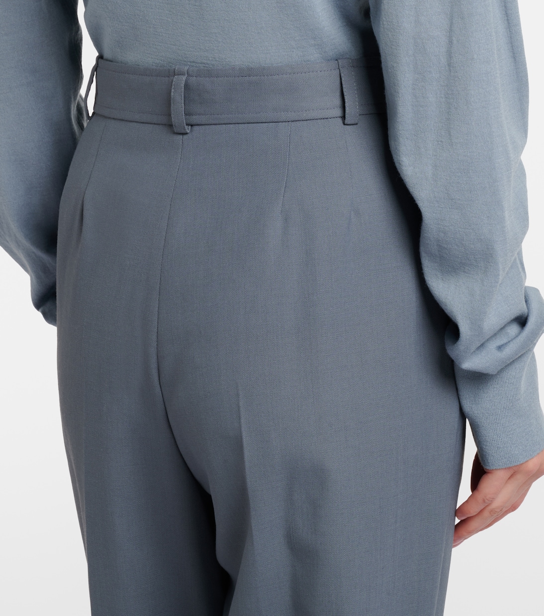 Ragnar virgin wool wide-leg pants | The Row