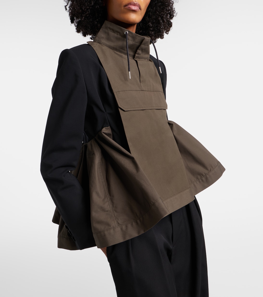 Paneled blouson jacket | Sacai