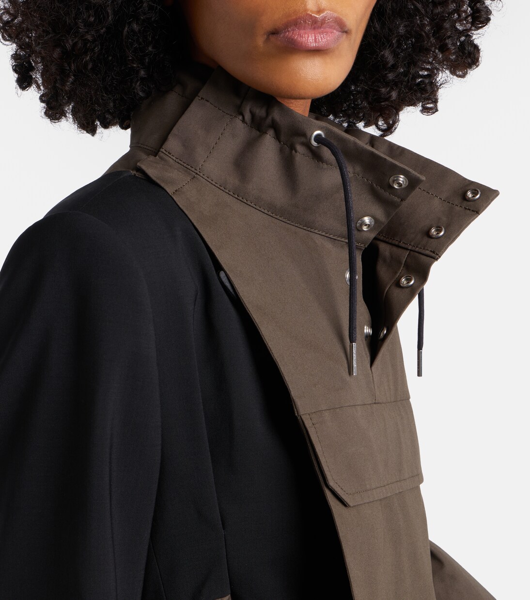 Paneled blouson jacket | Sacai