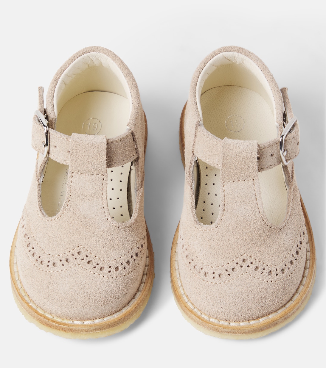 Sandalen Lag aus Veloursleder  | Bonpoint