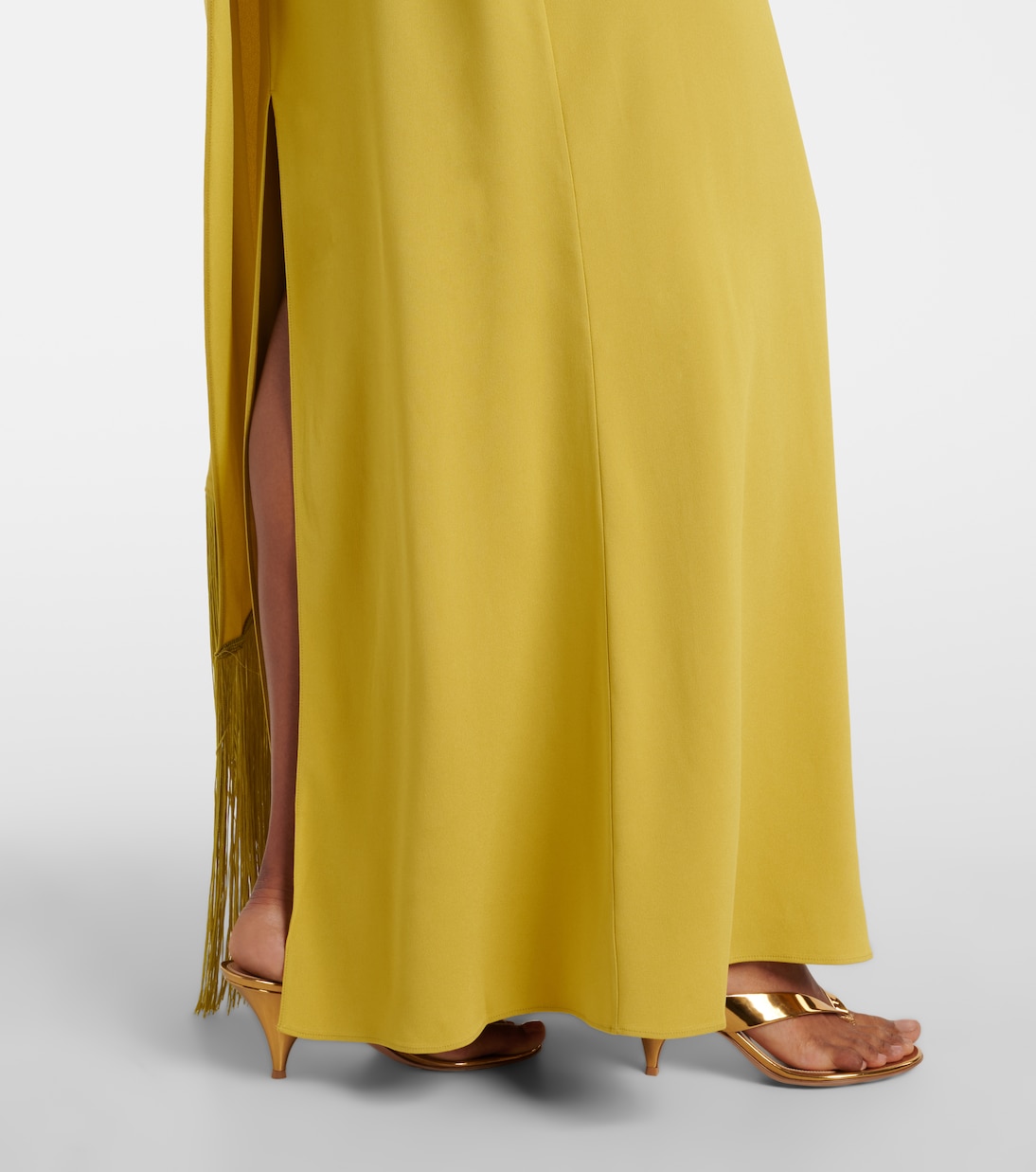 Berenson one-shoulder crêpe  cady gown | Taller Marmo