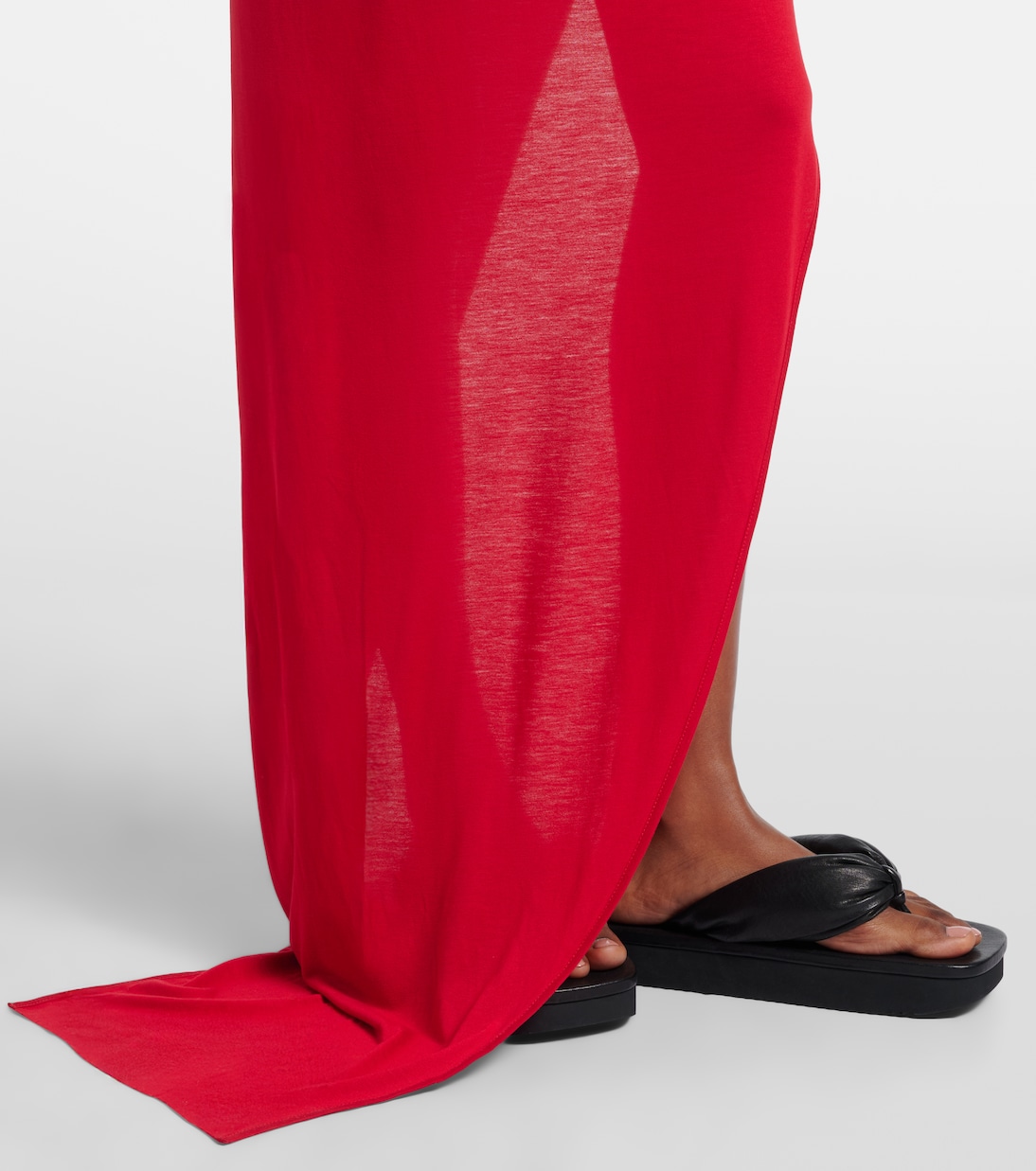 One-Shoulder-Robe Aaliyah | Rick Owens