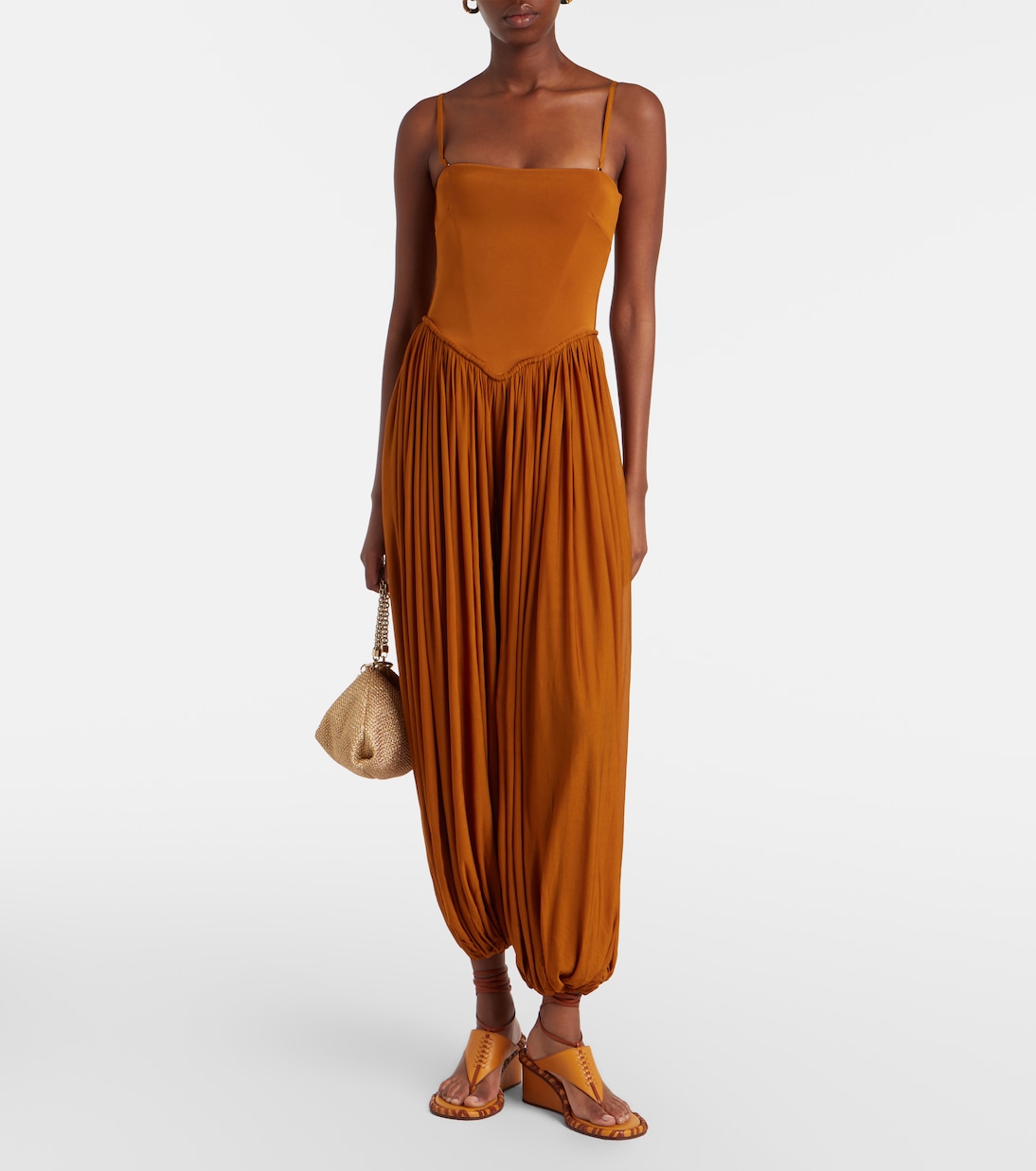 Leather wedge sandals | Zimmermann