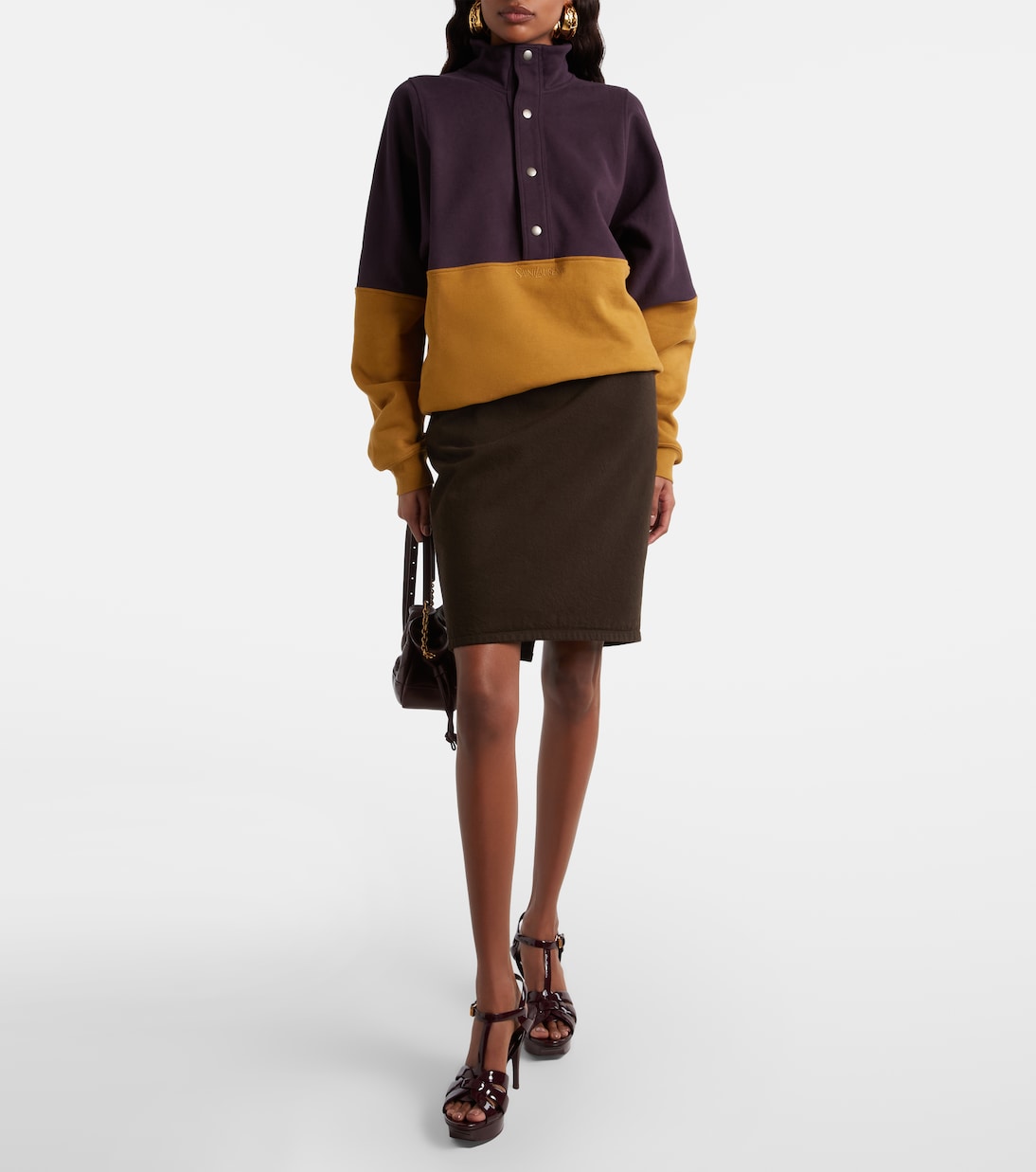 Sandalen aus Lackleder | Saint Laurent