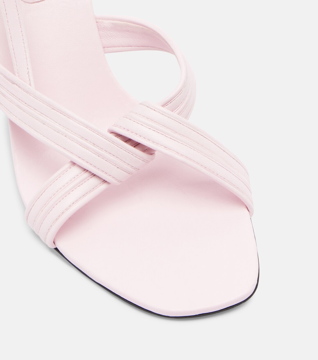 Gianni Medusa leather slingback sandals | Versace