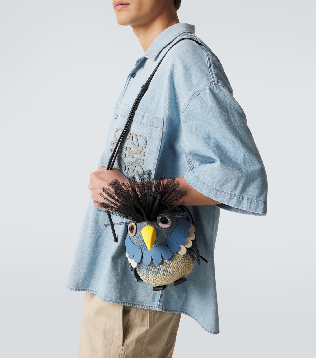 Paula's Ibiza Bird shoulder bag | Loewe
