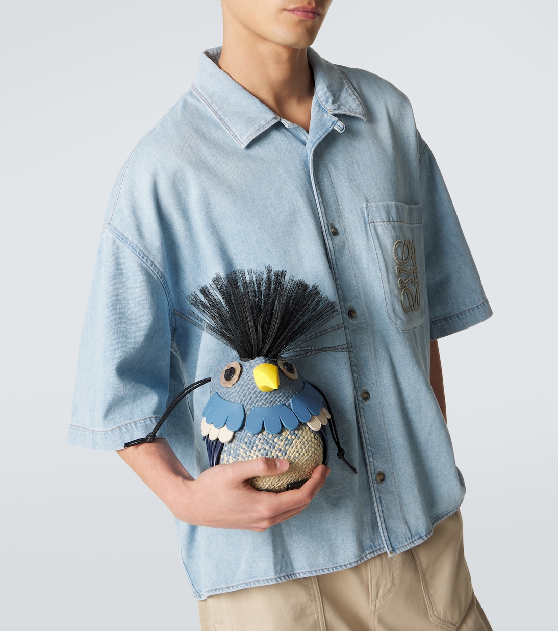 Paula's Ibiza Bird shoulder bag | Loewe