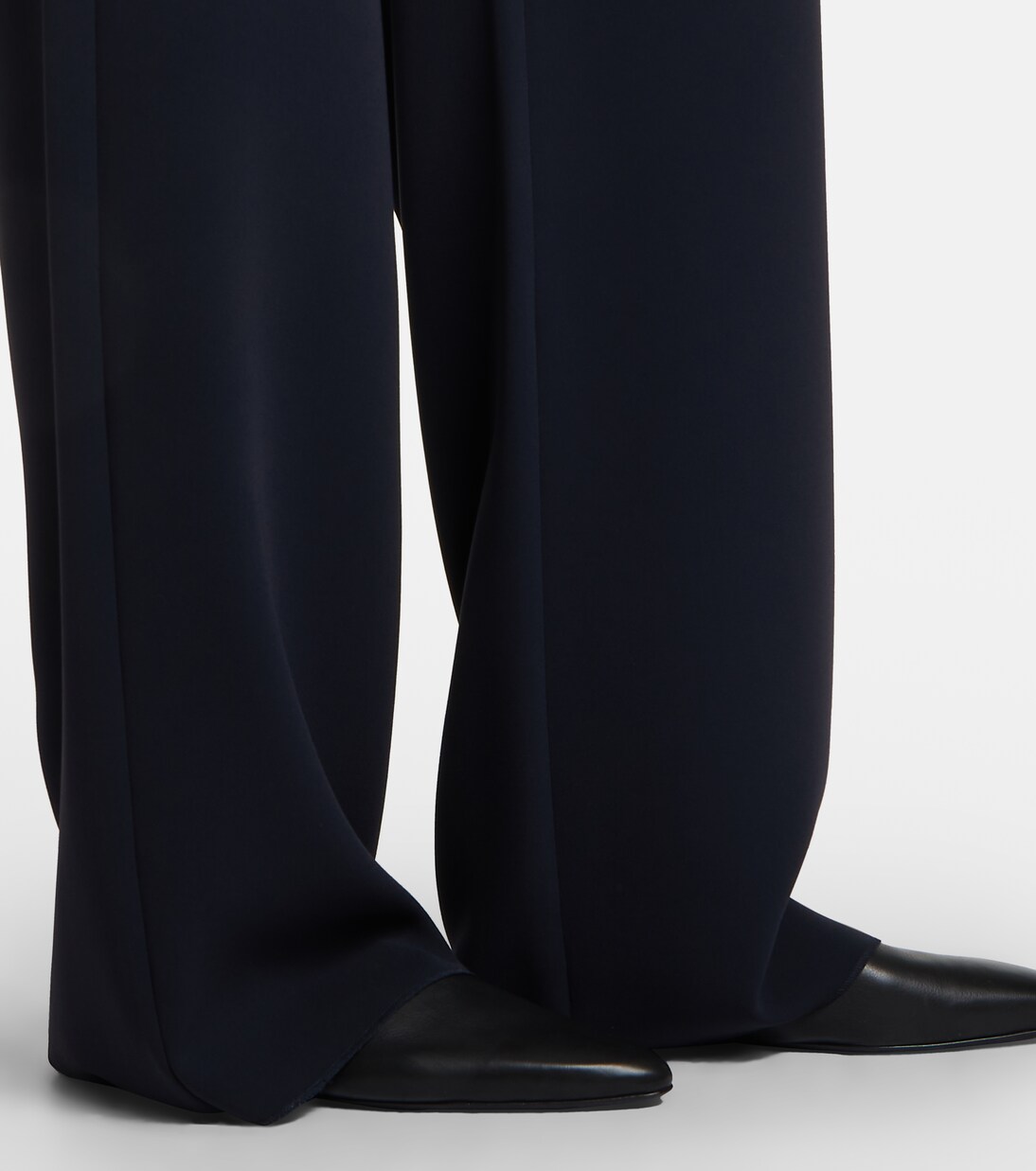 بنطلون بخصر مرتفع بقصة مستقيمة Alaggio | Max Mara