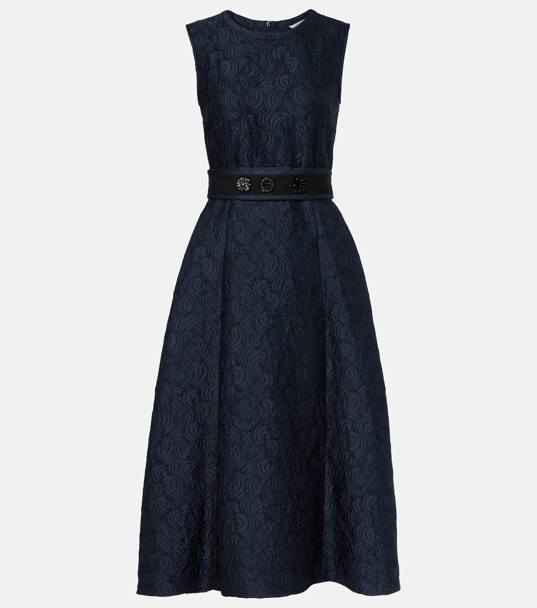 Belted jacquard midi dress | 'S Max Mara