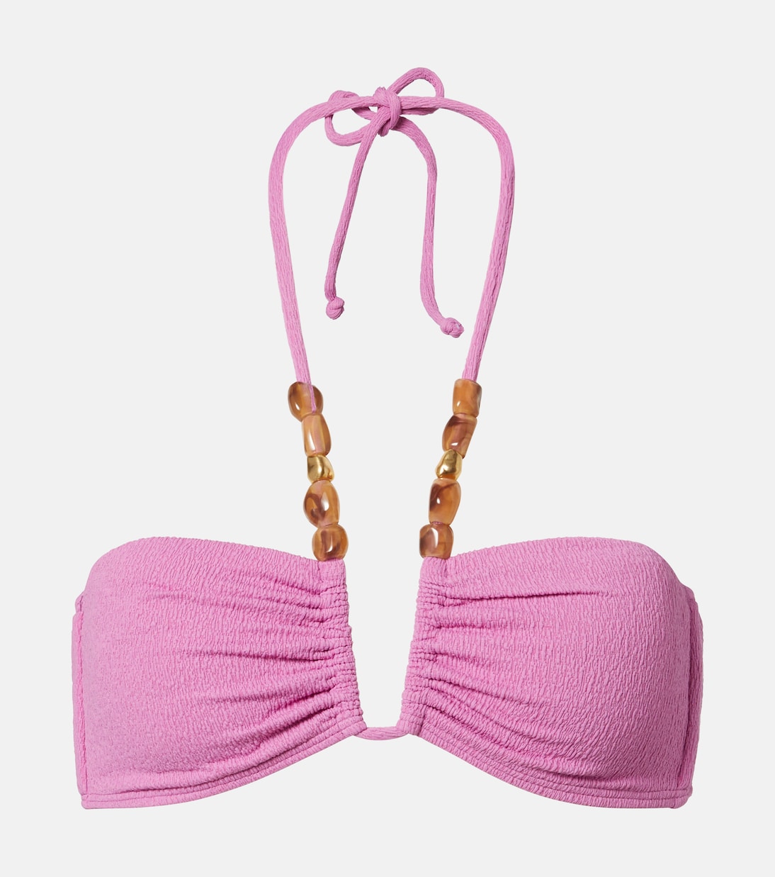 Top de bikini Kiana Carol con cuentas | ViX Paula Hermanny