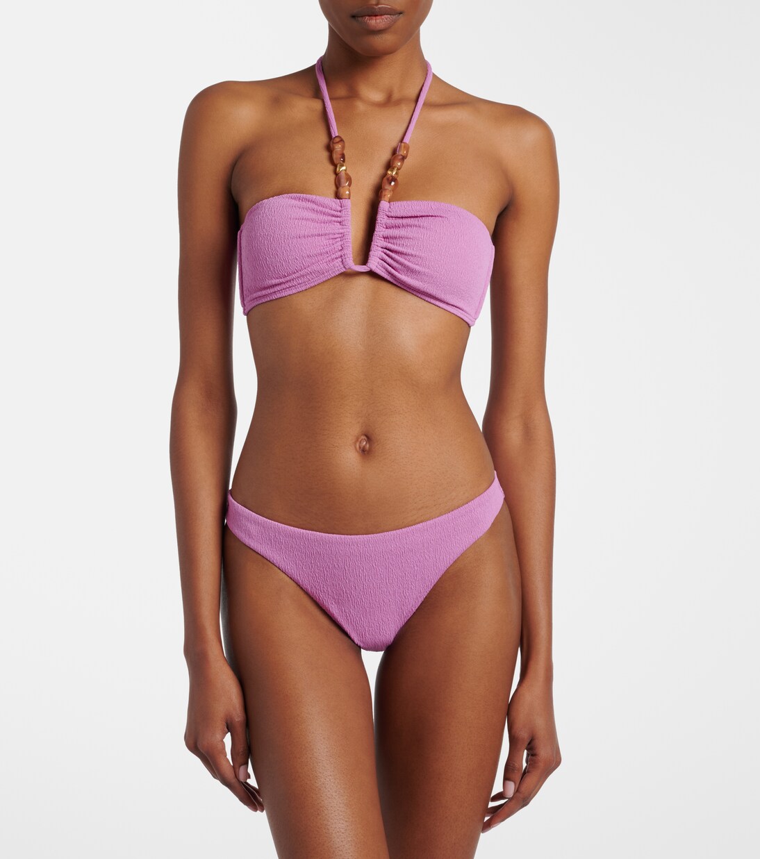 Top de bikini Kiana Carol con cuentas | ViX Paula Hermanny