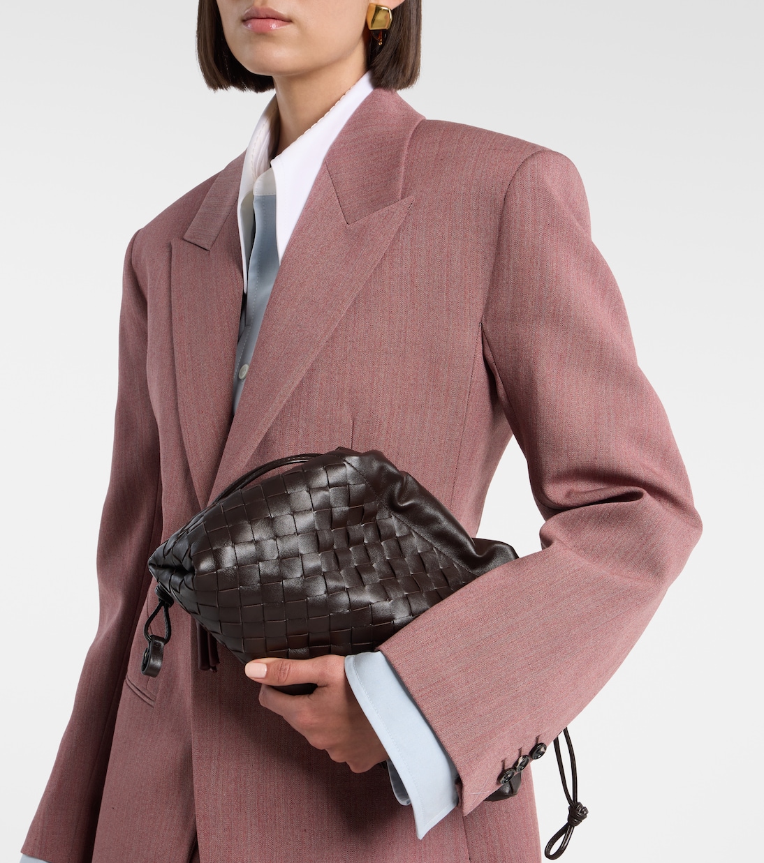 Schultertasche Dustbag Notte Medium | Bottega Veneta