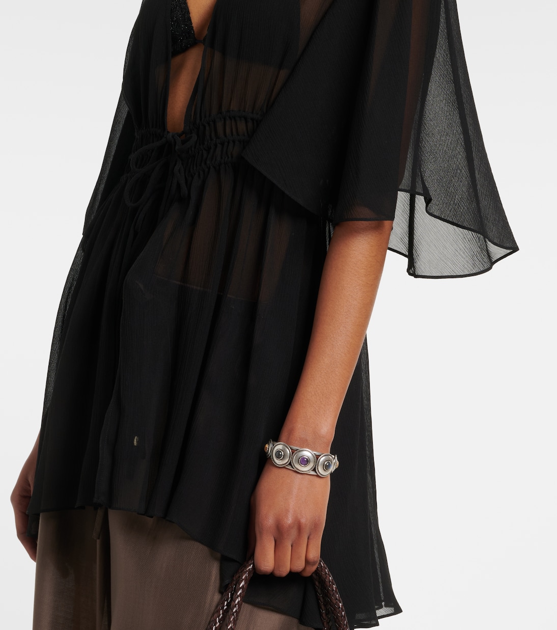 Operette silk muslin top | Eres