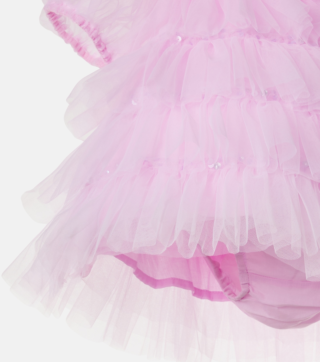 Bebé - set de vestido y braga Love Parade de tul adornado | Tutu Du Monde