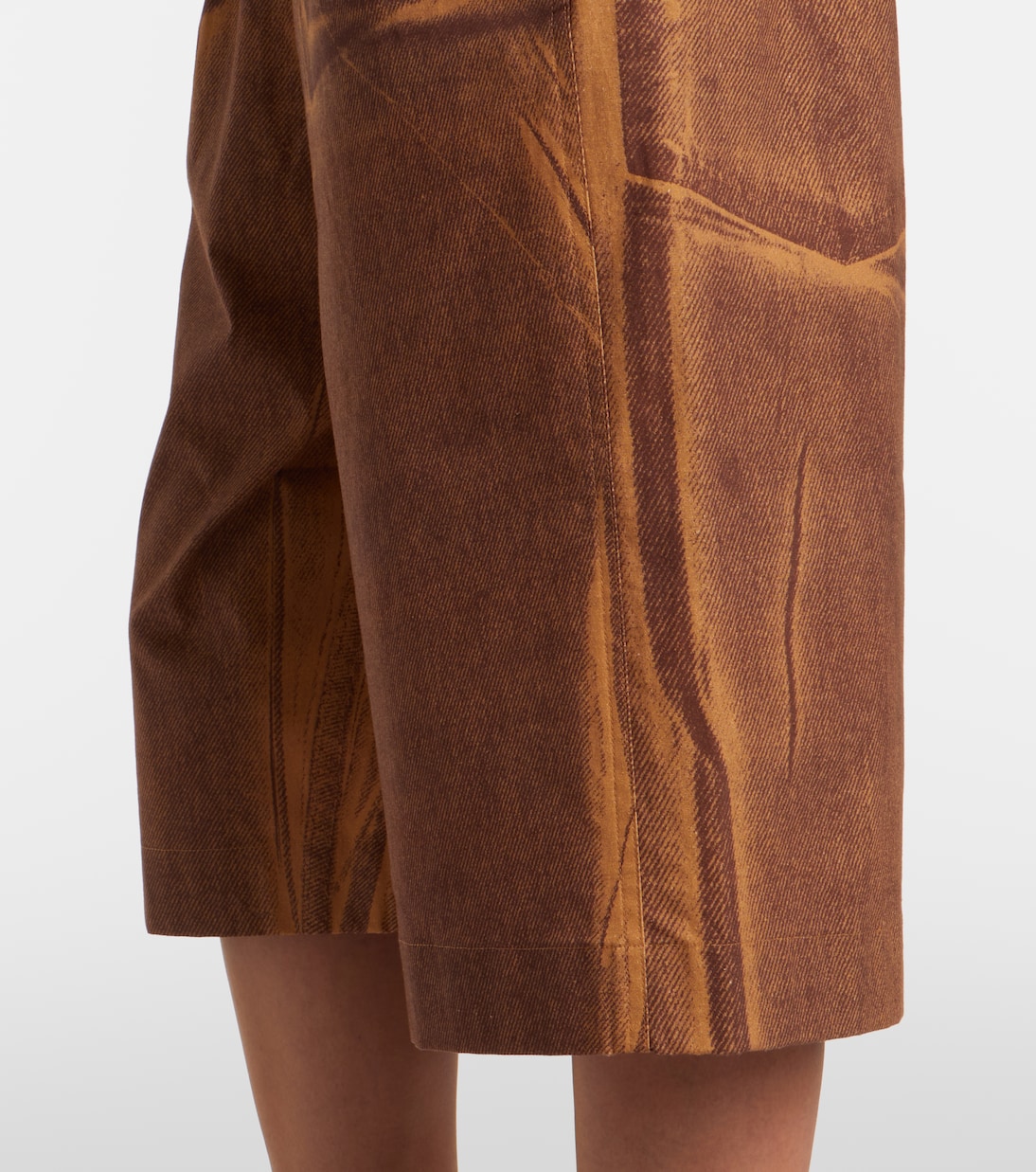 Printed cotton shorts | Acne Studios