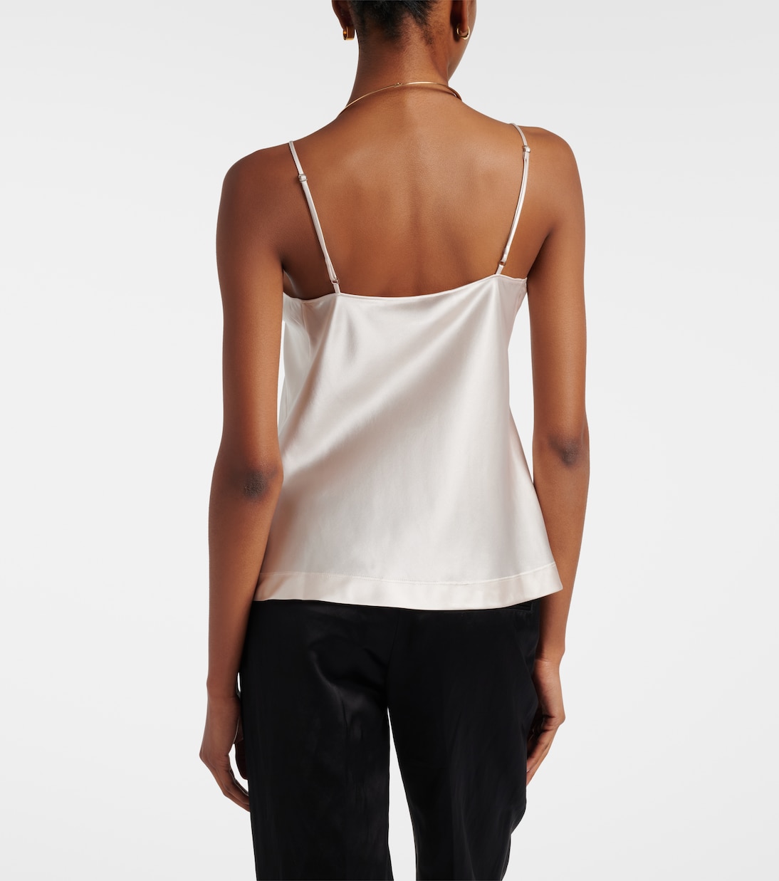 Sense Of Shine silk-blend satin top  | Dorothee Schumacher