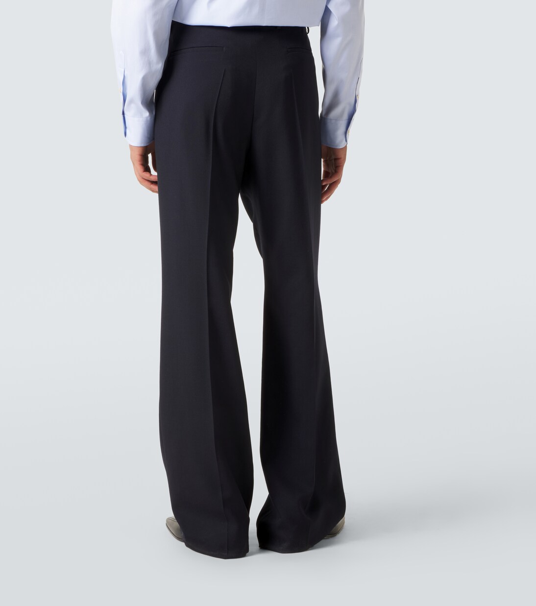 Virgin wool straight pants | Valentino