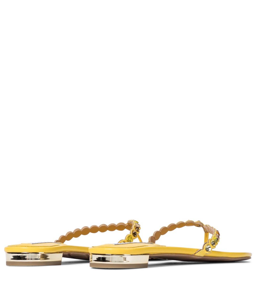 Tequila embellished thong sandals | Aquazzura