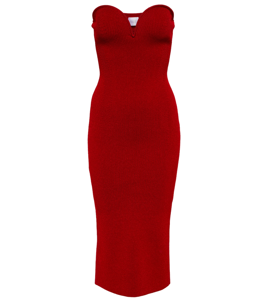 Robe midi bustier Thalia | Galvan