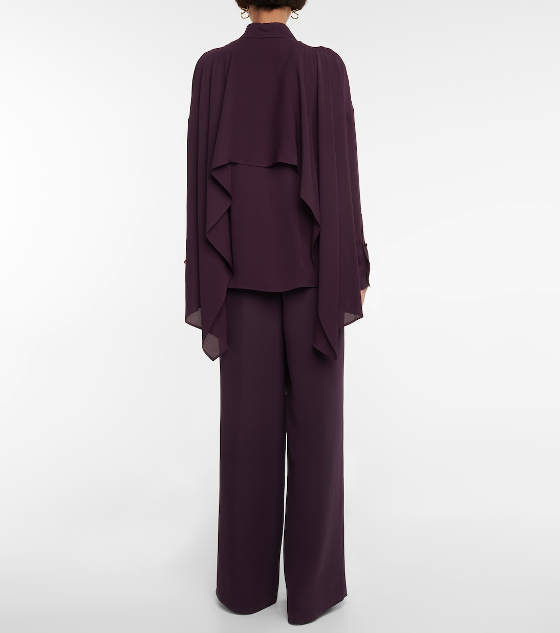 Hemd aus Seiden-Georgette | Valentino