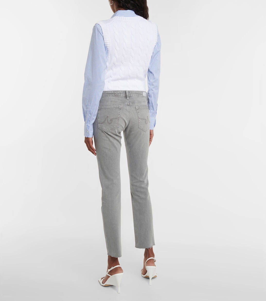 Prima mid-rise skinny jeans | AG Jeans