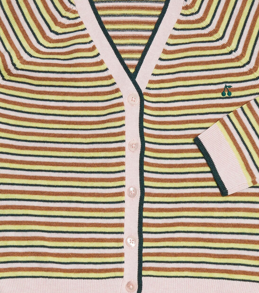 Apparent striped cardigan | Bonpoint