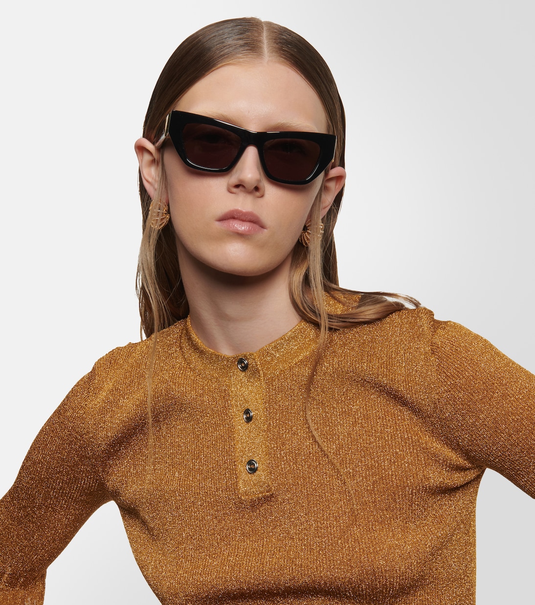 Lunettes de soleil œil-de-chat | Bottega Veneta