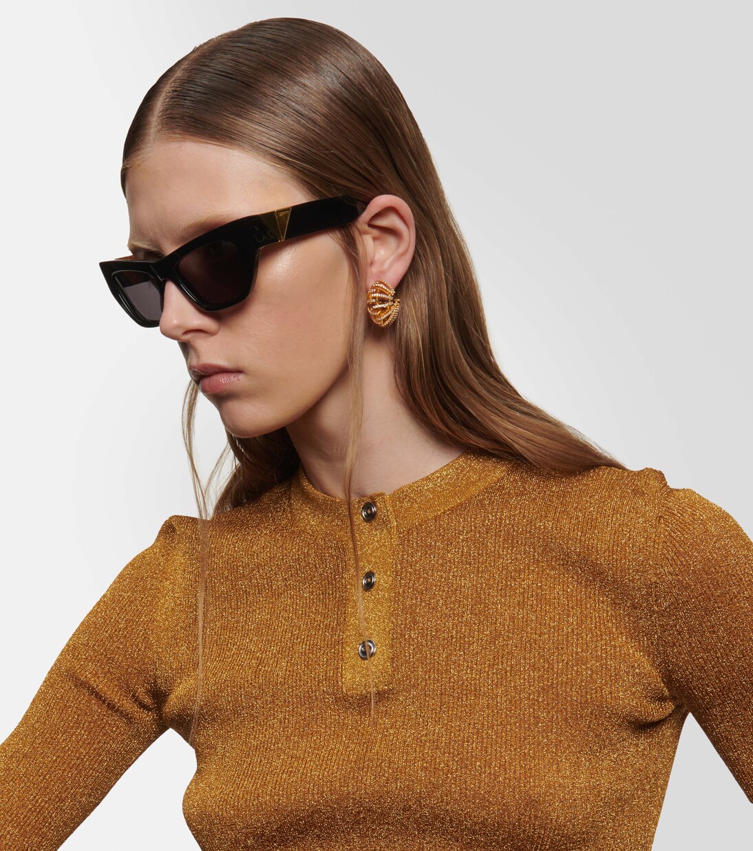 Lunettes de soleil œil-de-chat | Bottega Veneta