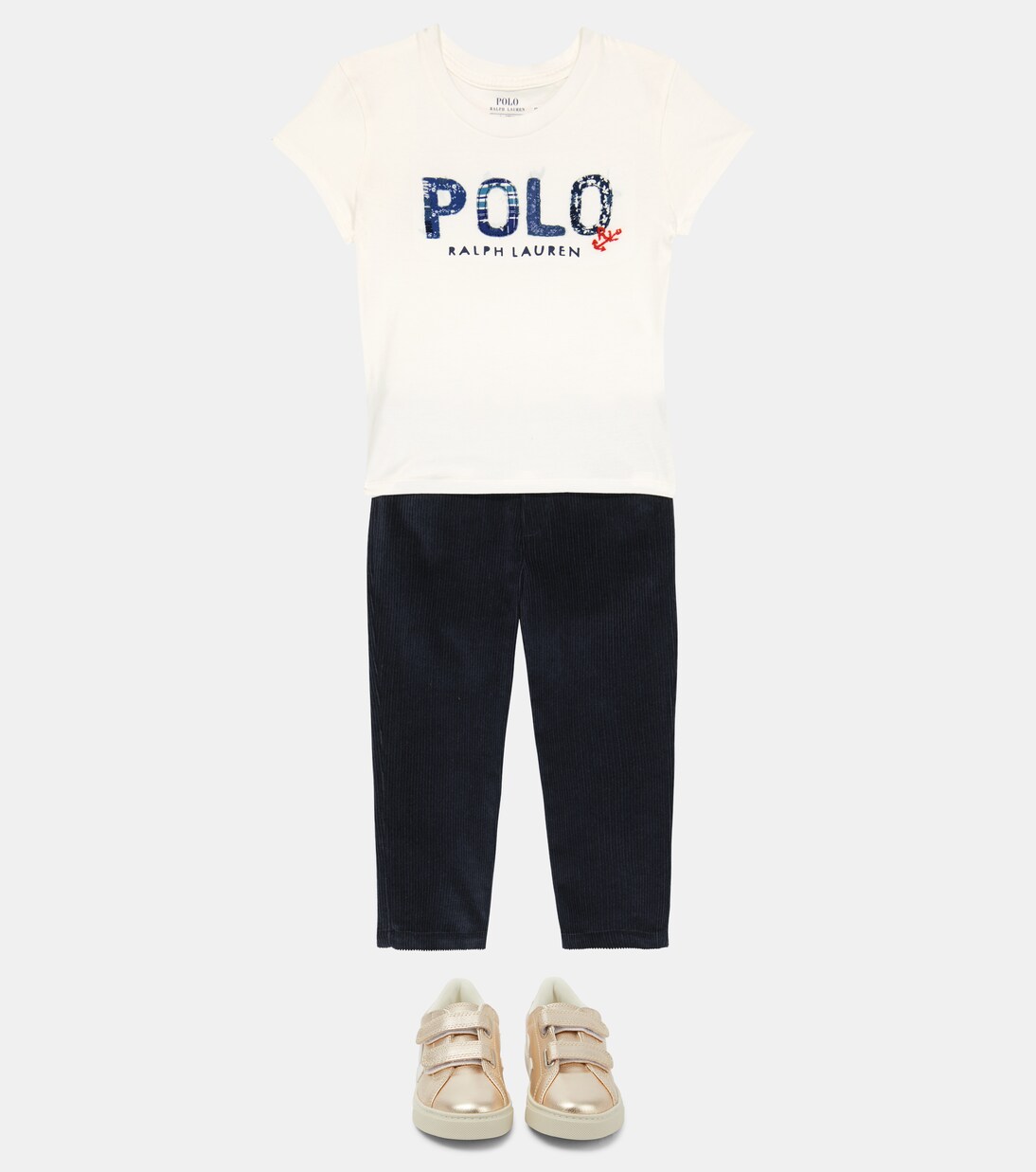 Logo cotton piqué T-shirt | Polo Ralph Lauren Kids