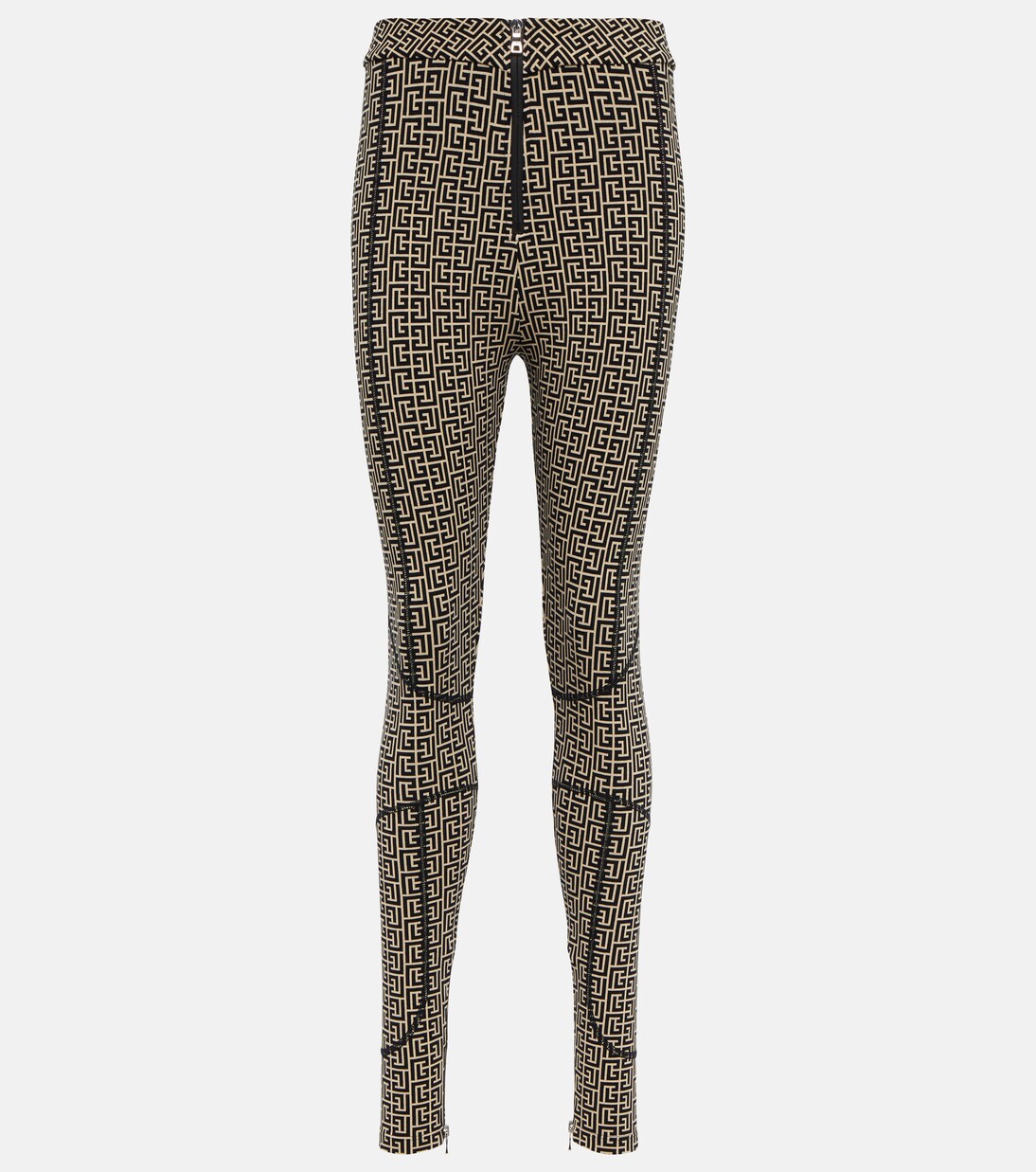 Bedruckte Leggings aus Strick | Balmain