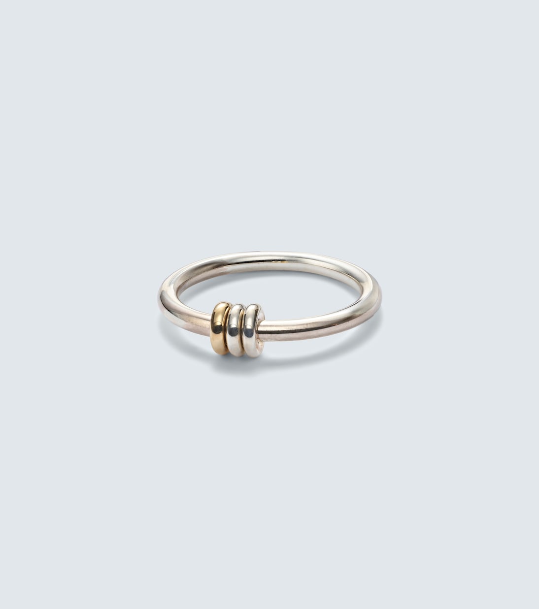 Sirius sterling silver and 18kt gold ring | Spinelli Kilcollin