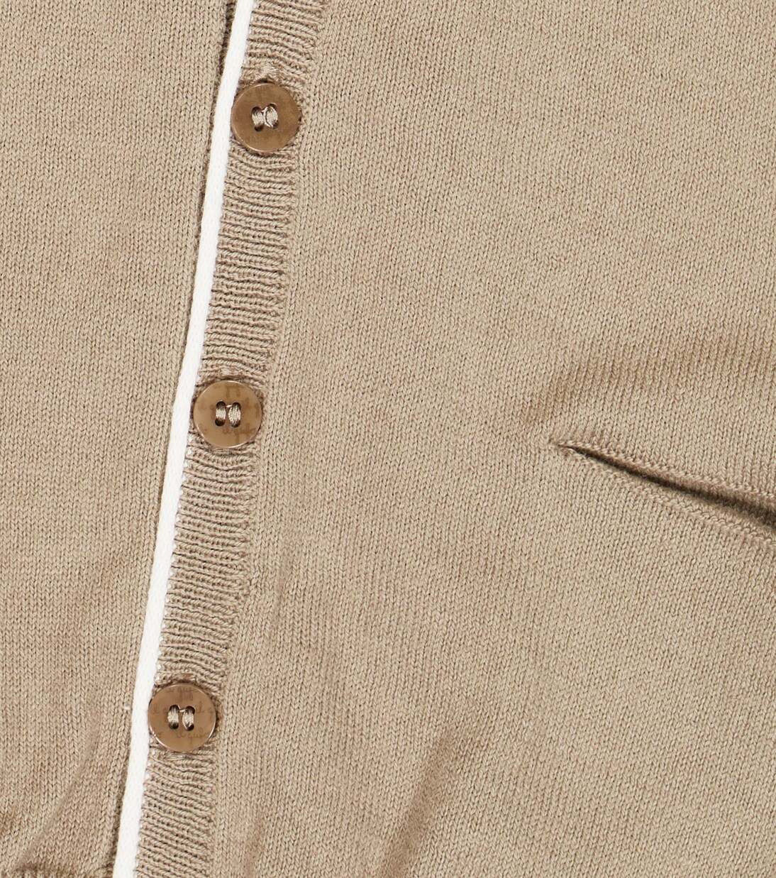 Cotton sweater vest | Il Gufo