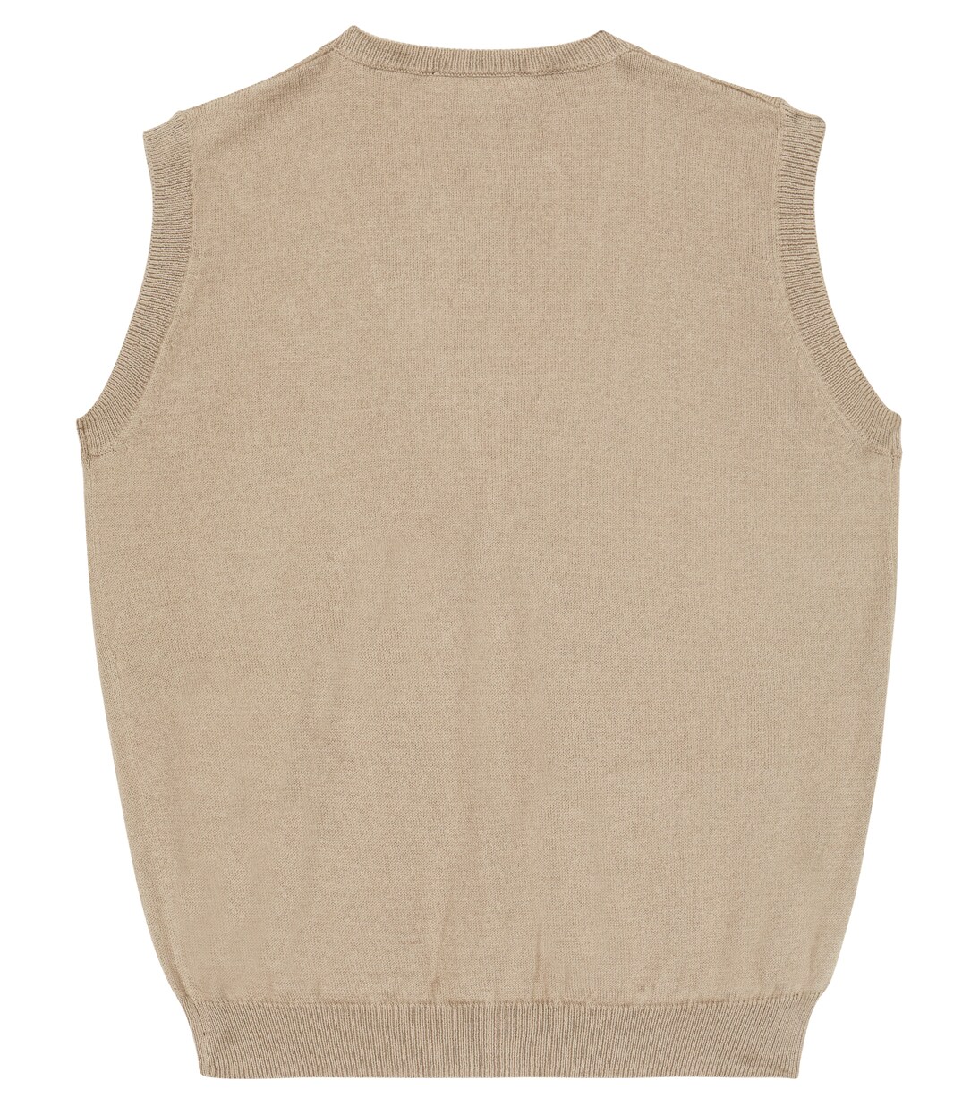 Cotton sweater vest | Il Gufo