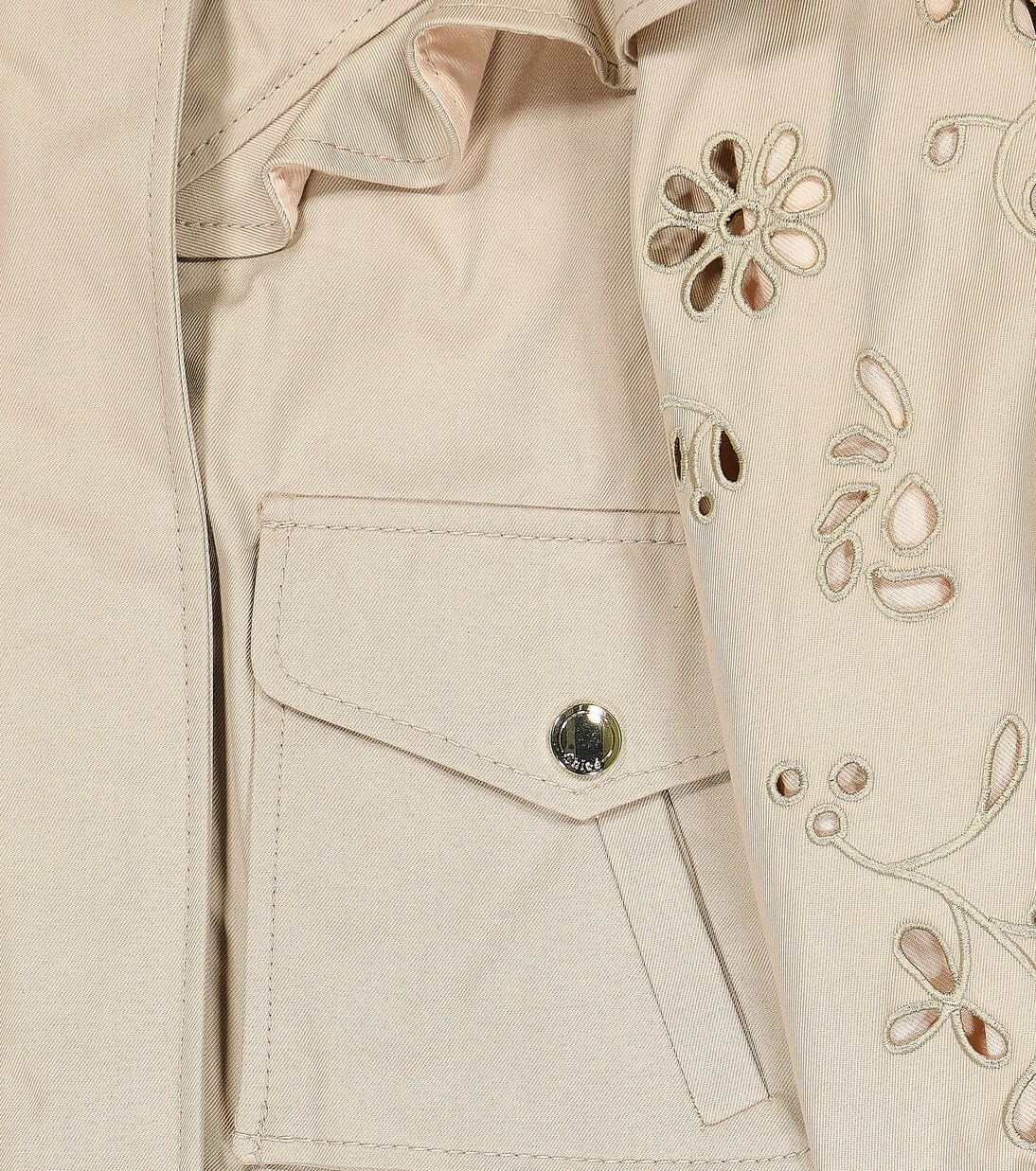 Cotton jacket | Chloé Kids