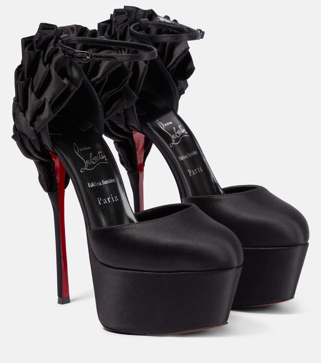 Maria Frou Alta satin platform pumps | Christian Louboutin