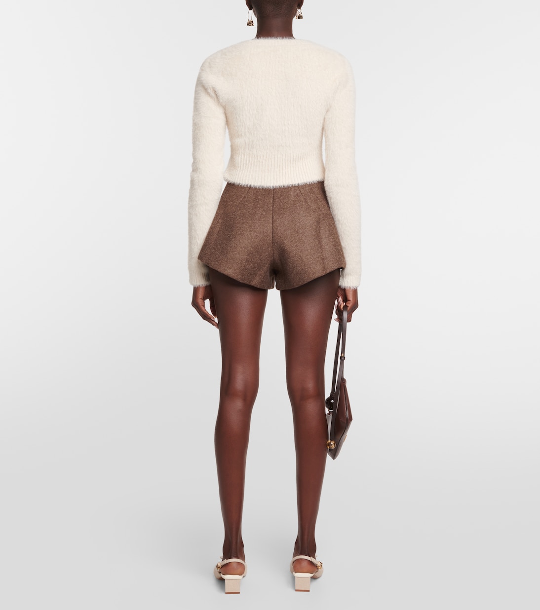Cardigan La Maille Neve Manches Longues | Jacquemus