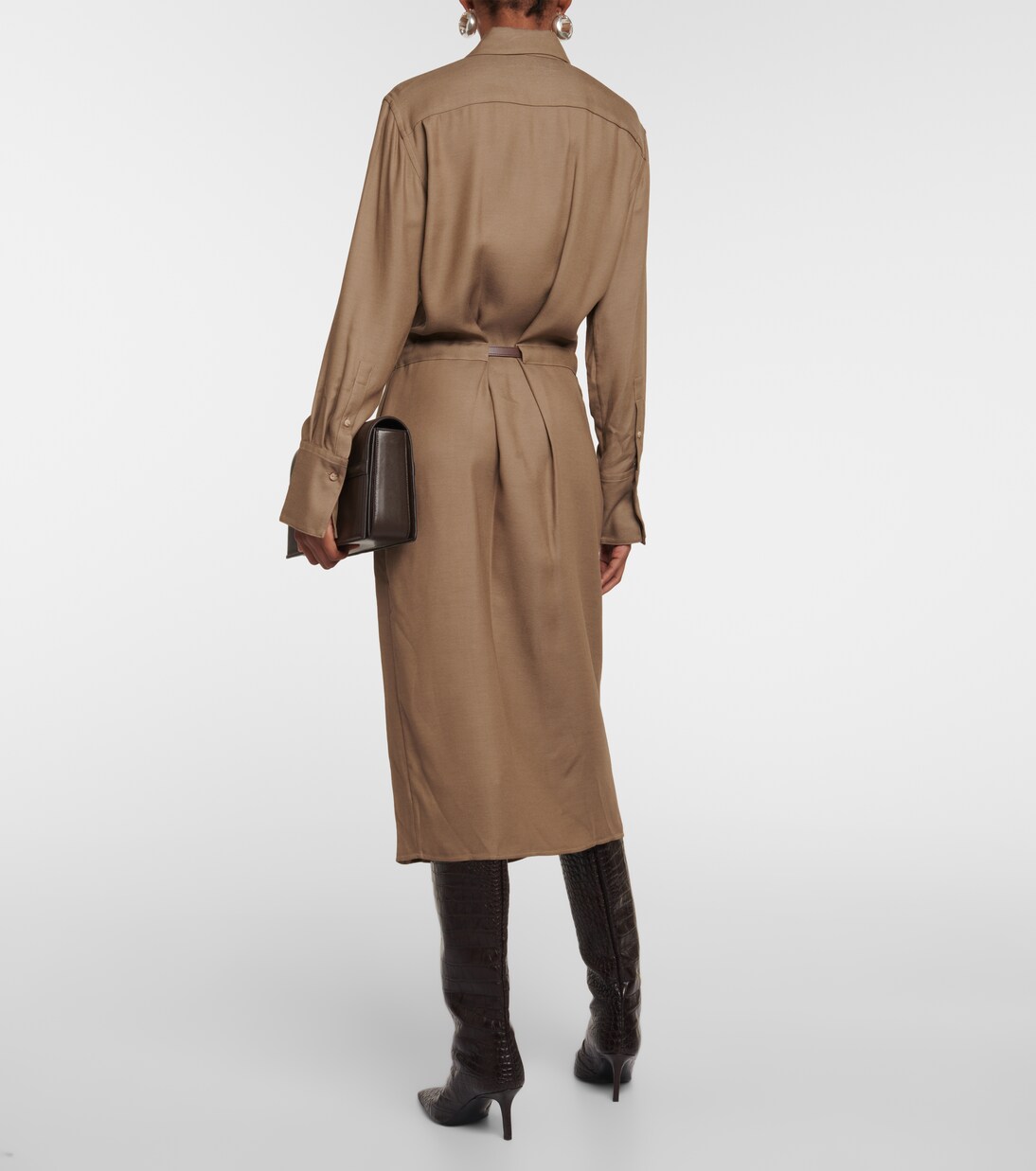 Daval twill midi dress | Joseph