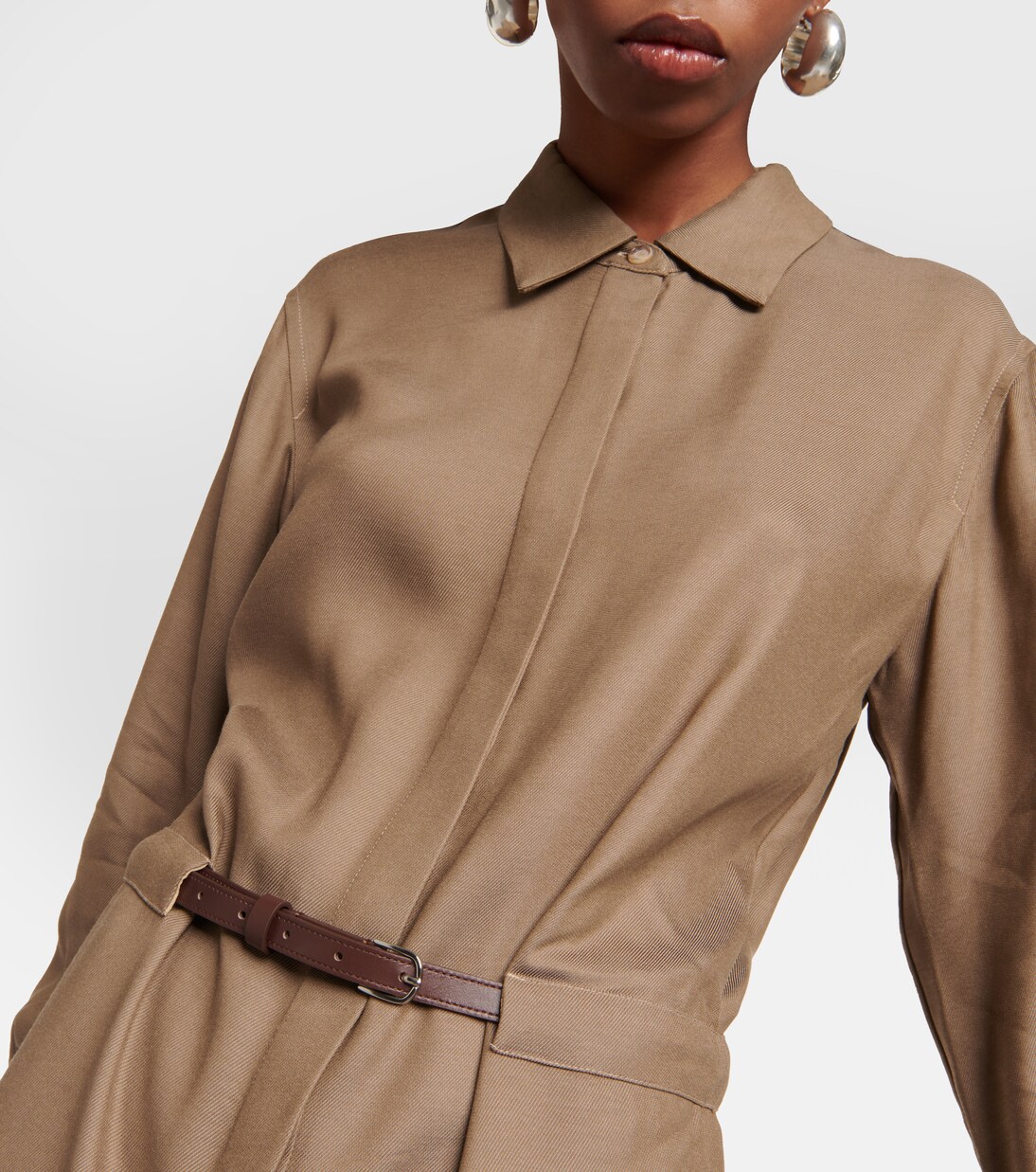 Daval twill midi dress | Joseph