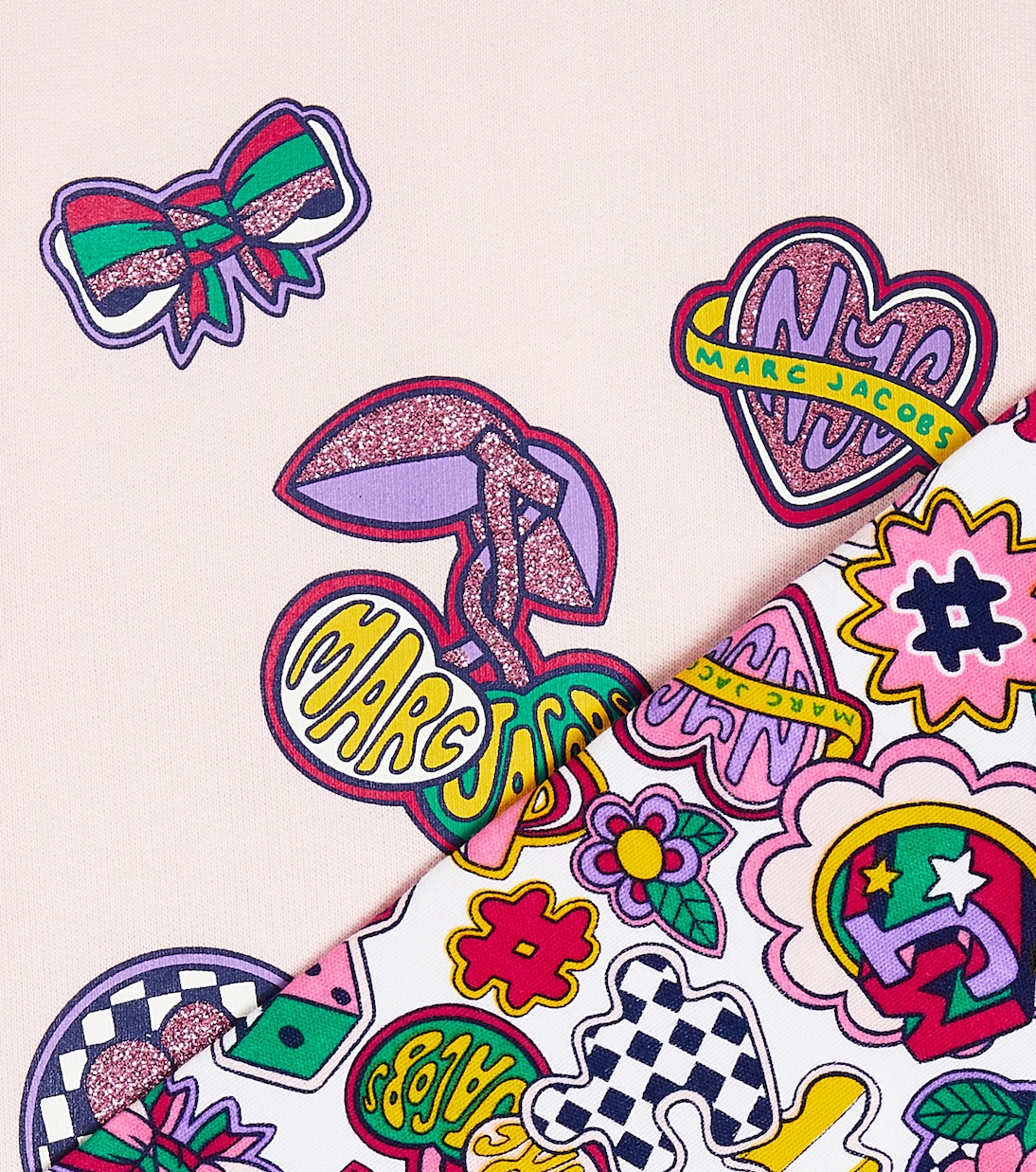 Baby cotton dress and leggings set | Marc Jacobs Kids