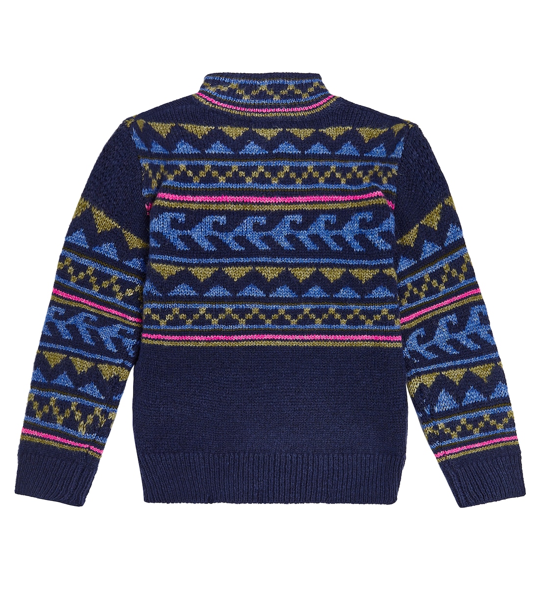 Intarsia half-zip sweater | Scotch & Soda Kids