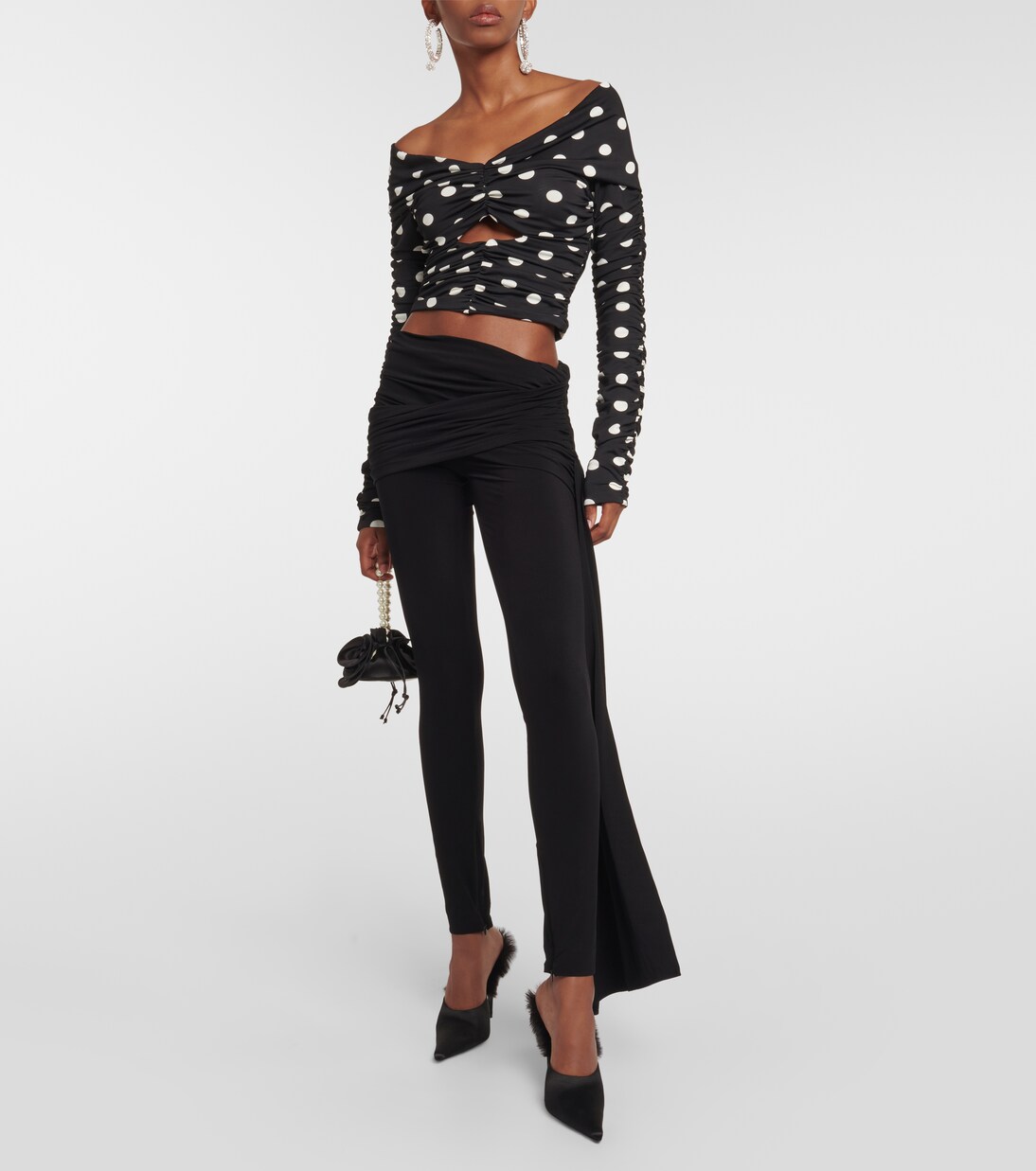 Low-Rise Leggings aus Jersey | Magda Butrym