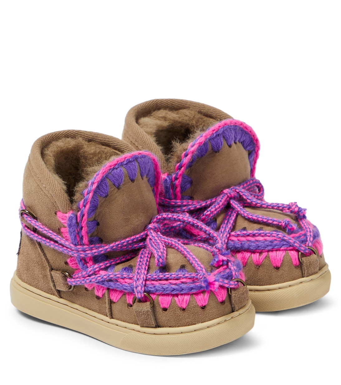 Scoubidou suede sneakers | Mou Kids