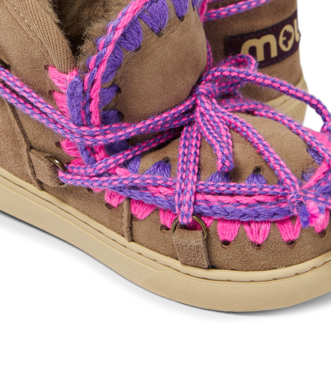Scoubidou suede sneakers | Mou Kids